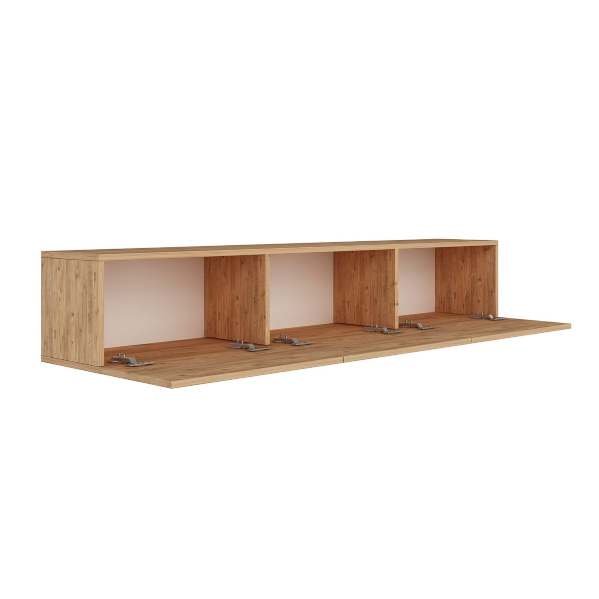 Έπιπλο Τηλεόρασης Kechria Ατλαντικό Πεύκο 150x32x30 εκ. Μελαμίνης