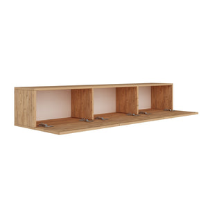 Έπιπλο Τηλεόρασης Kechria Ατλαντικό Πεύκο 150x32x30 εκ. Μελαμίνης