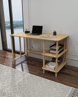 Γραφείο Antissa Δρυς 125x65x75 εκ. MDF