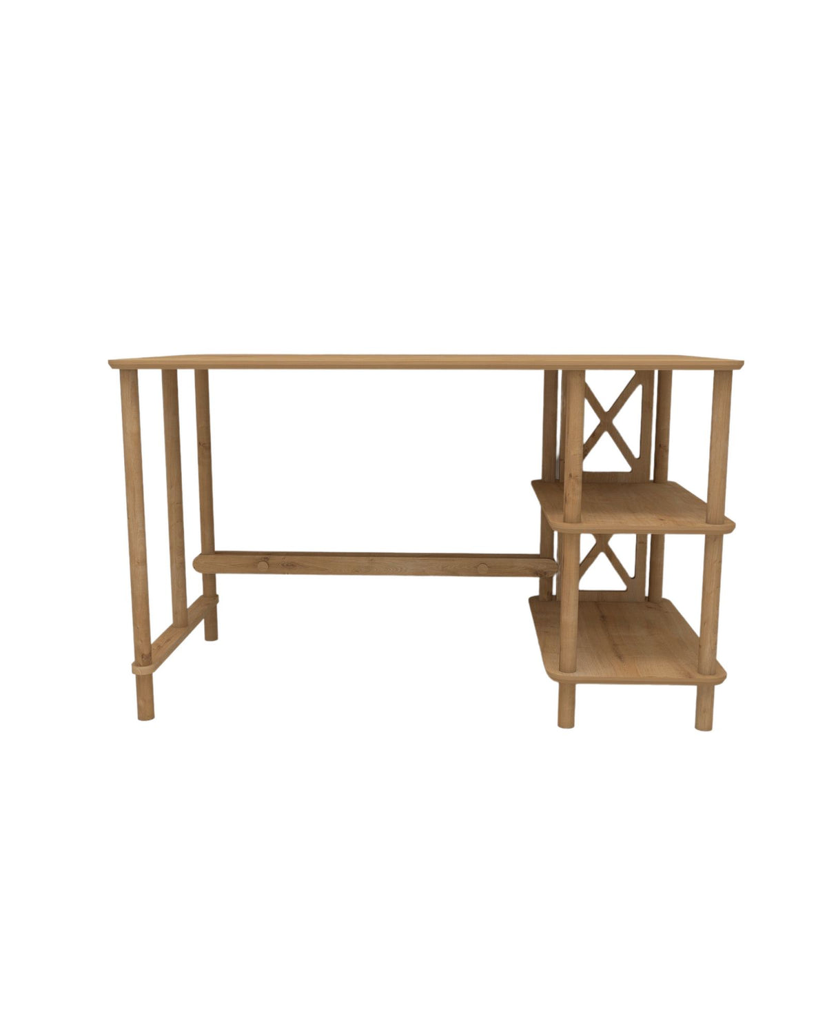 Γραφείο Antissa Δρυς 125x65x75 εκ. MDF