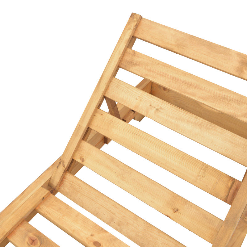 Ξαπλώστρα Zalka  L1 σε φυσική απόχρωση 66x197x28εκ - Pakobazaar