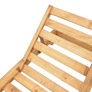 Ξαπλώστρα Zalka  L1 σε φυσική απόχρωση 66x197x28εκ - Pakobazaar