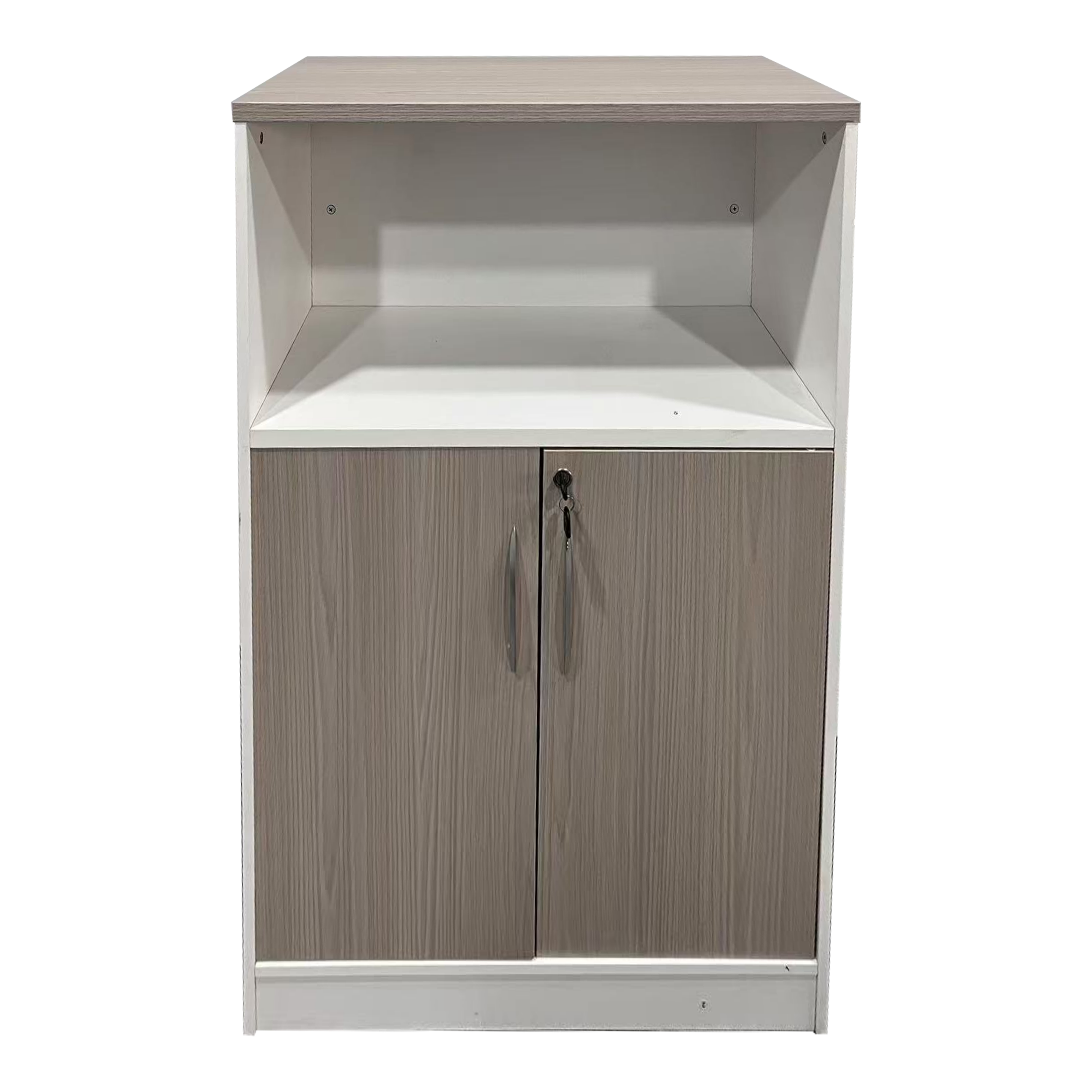 Ντουλάπι γραφείου Armadi  σε sonoma-λευκή απόχρωση 80x40x120εκ - Pakobazaar
