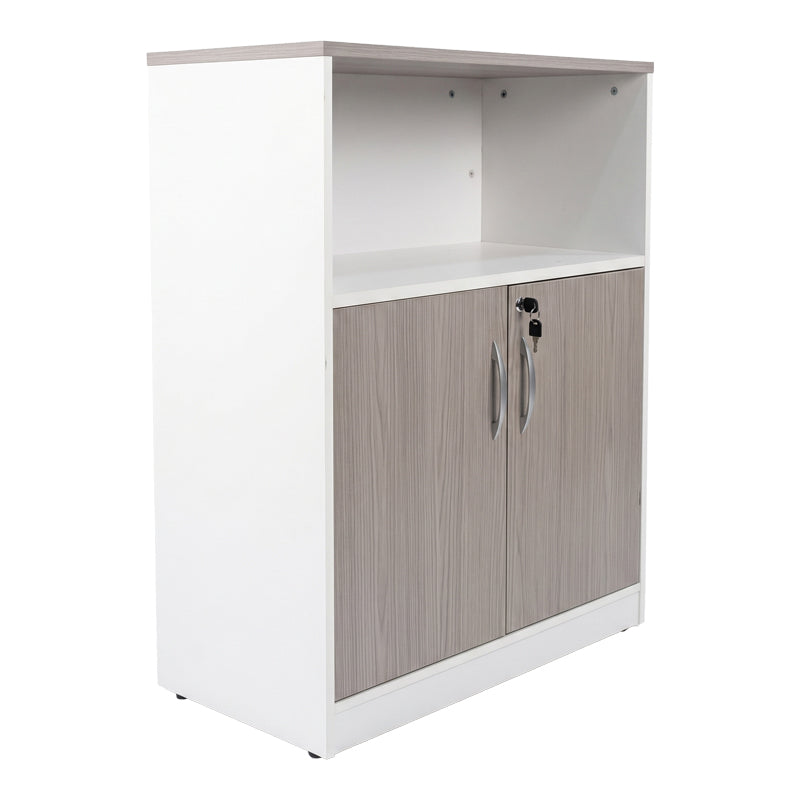 Ντουλάπι γραφείου Armadi  σε sonoma-λευκή απόχρωση 80x40x120εκ - Pakobazaar