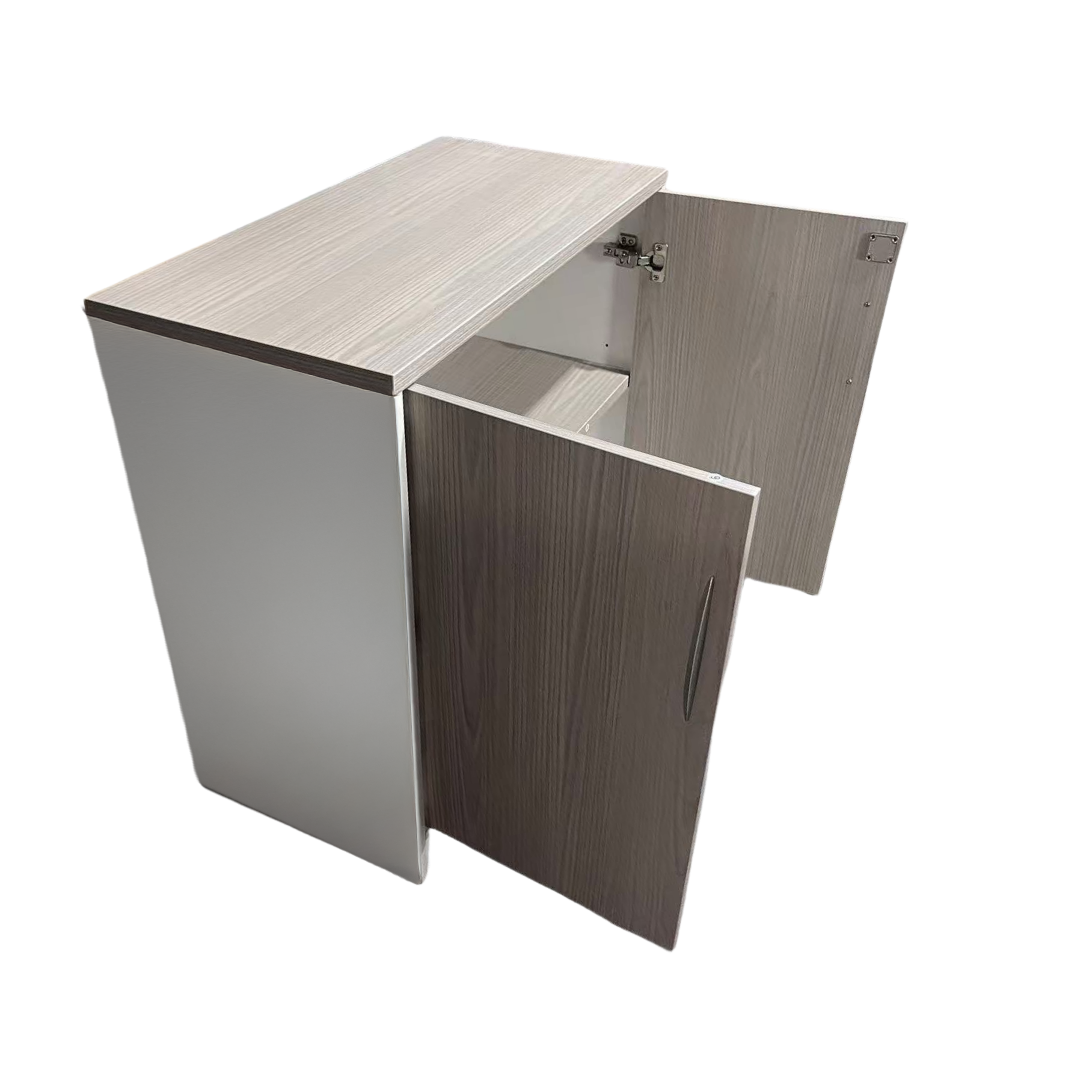 Ντουλάπι γραφείου Armadi  σε sonoma-λευκή απόχρωση 80x40x80εκ