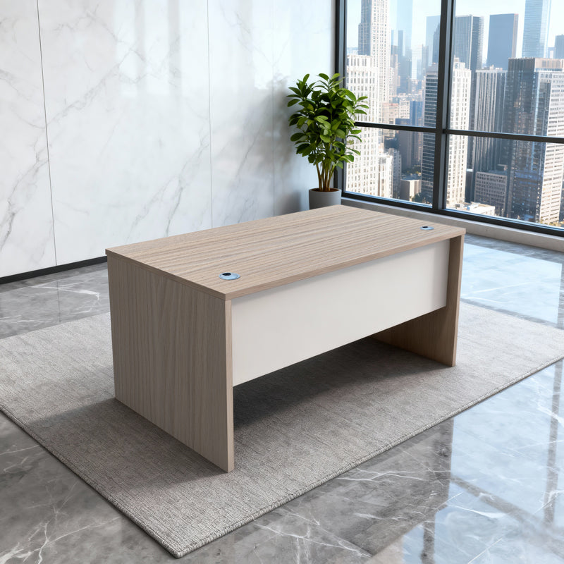 Γραφείο εργασίας Armadi  sonoma-λευκό 180x75x75εκ - Pakobazaar