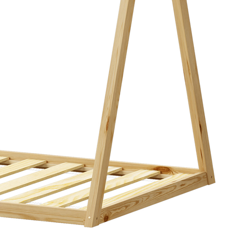 Παιδικό κρεβάτι Lilly τ. Montessori  ξύλο πεύκου σε φυσική απόχρωση 90x190εκ - Image 7