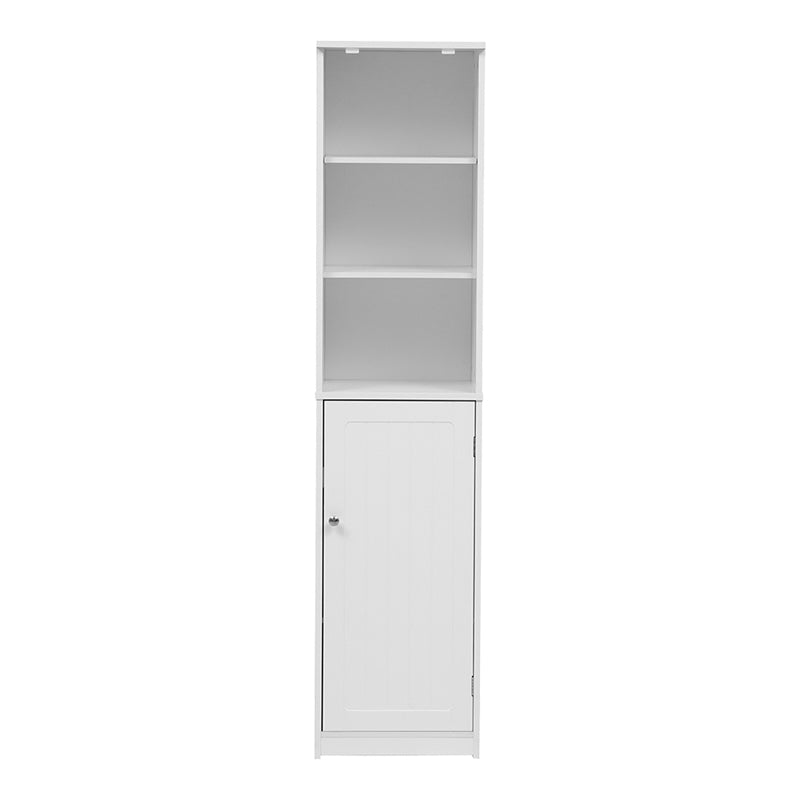 Ντουλάπι-στήλη Desilia  mdf λευκό 37x30x160εκ