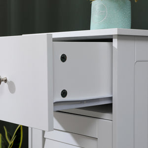 Ντουλάπι-στήλη Chesy  mdf λευκό 32x30x87εκ - Pakobazaar