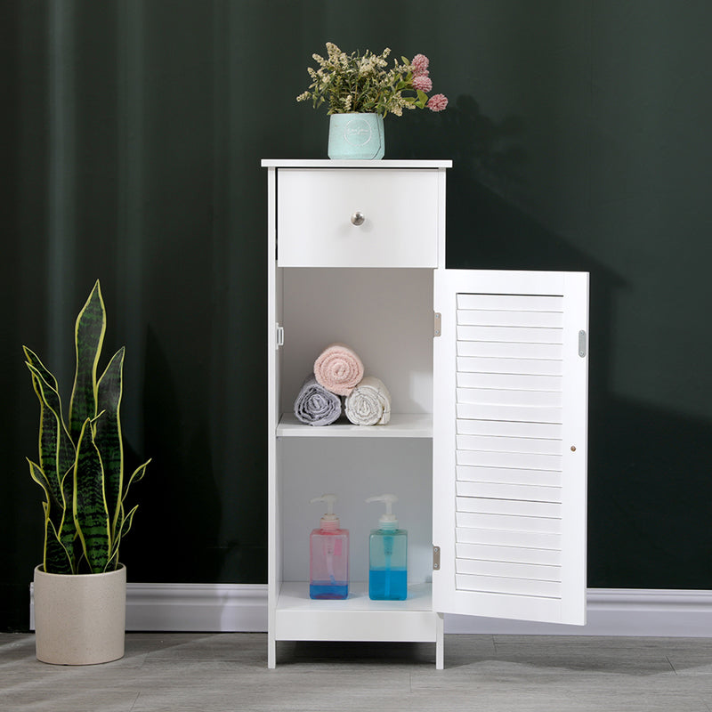 Ντουλάπι-στήλη Chesy  mdf λευκό 32x30x87εκ