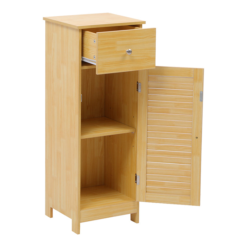 Ντουλάπι-στήλη Chesy  mdf σε φυσική απόχρωση 32x30x87εκ
