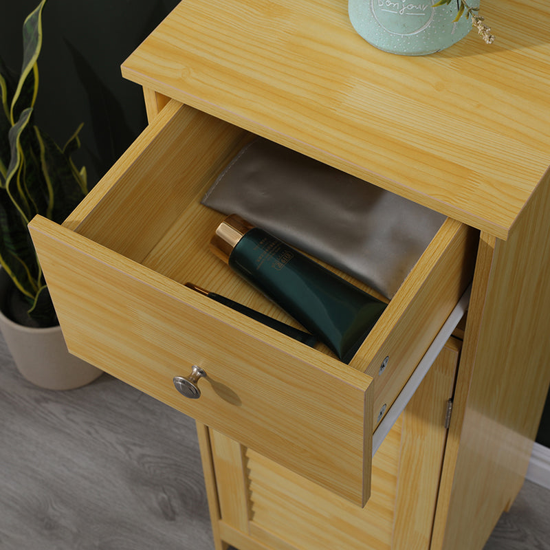 Ντουλάπι-στήλη Chesy  mdf σε φυσική απόχρωση 32x30x87εκ