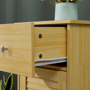Ντουλάπι-στήλη Chesy  mdf σε φυσική απόχρωση 32x30x87εκ - Pakobazaar