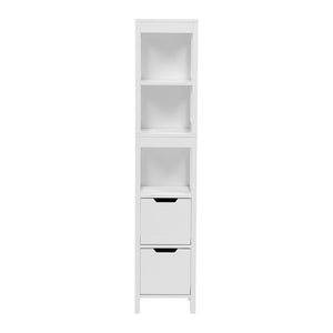 Ντουλάπι-στήλη Kelby  mdf λευκό 30x30x144εκ - Pakobazaar