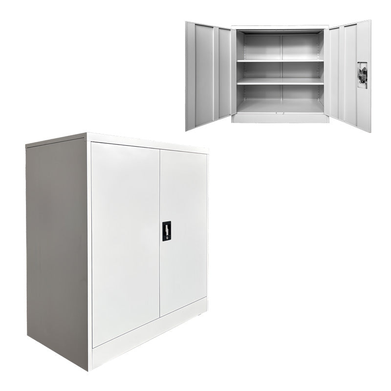 Μεταλλικό ντουλάπι Armon  ανοιχτό γκρι 90x45x90εκ - Pakobazaar
