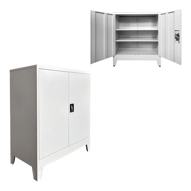 Μεταλλικό ντουλάπι Armon  ανοιχτό γκρι 90x45x100εκ - Pakobazaar