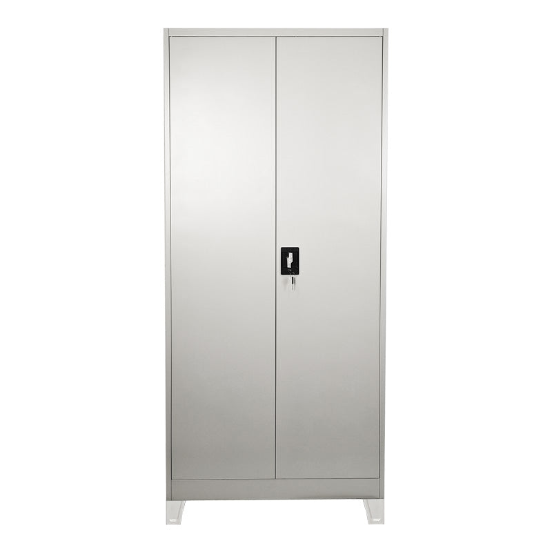 Μεταλλική ντουλάπα Ugren  ανοιχτό γκρι 90x40x190εκ - Pakobazaar