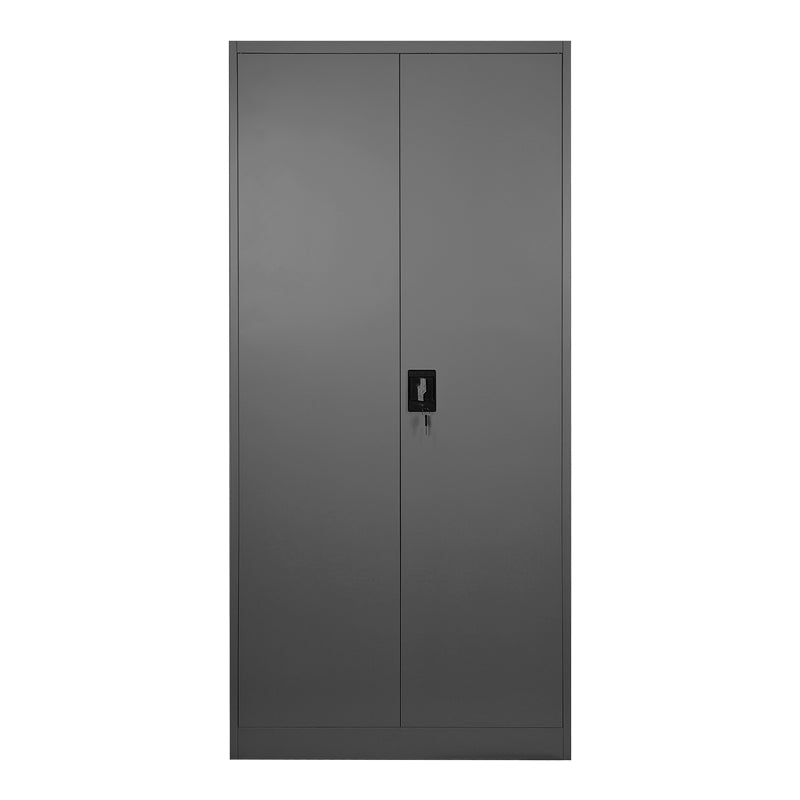 Μεταλλική ντουλάπα Zogi  με χώρισμα ανθρακί 90x45x180εκ - Pakobazaar