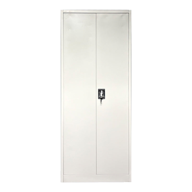 Μεταλλική ντουλάπα Ugren  σε ανοιχτό γκρι 70x40x180εκ - Pakobazaar