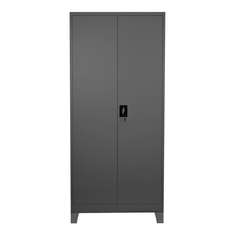 Μεταλλική ντουλάπα Ugren  ανθρακί 90x40x190εκ - Pakobazaar