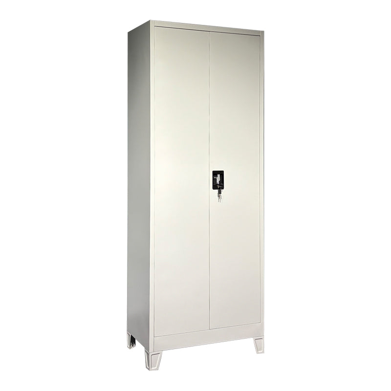 Μεταλλική ντουλάπα Ugren  σε ανοιχτό γκρι 70x40x190εκ - Pakobazaar