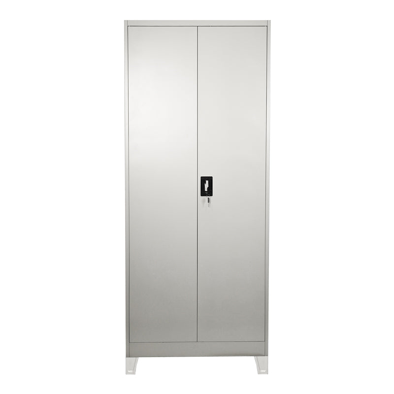 Μεταλλική ντουλάπα Ugren  σε ανοιχτό γκρι 70x40x190εκ - Pakobazaar