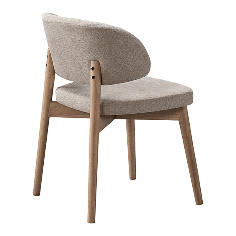 Καρέκλα Siena  rubberwood σε φυσική-μπεζ απόχρωση 48x50x81εκ - Pakobazaar