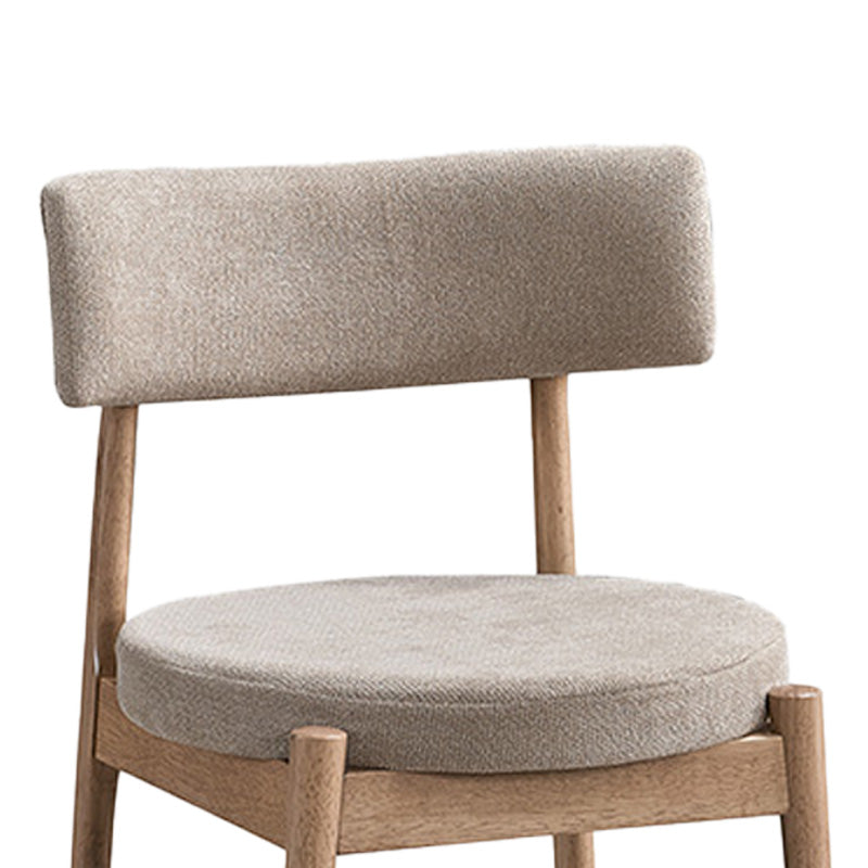 Καρέκλα Raudi  rubberwood σε φυσική-μπεζ απόχρωση 45.5x45.5x81εκ - Pakobazaar
