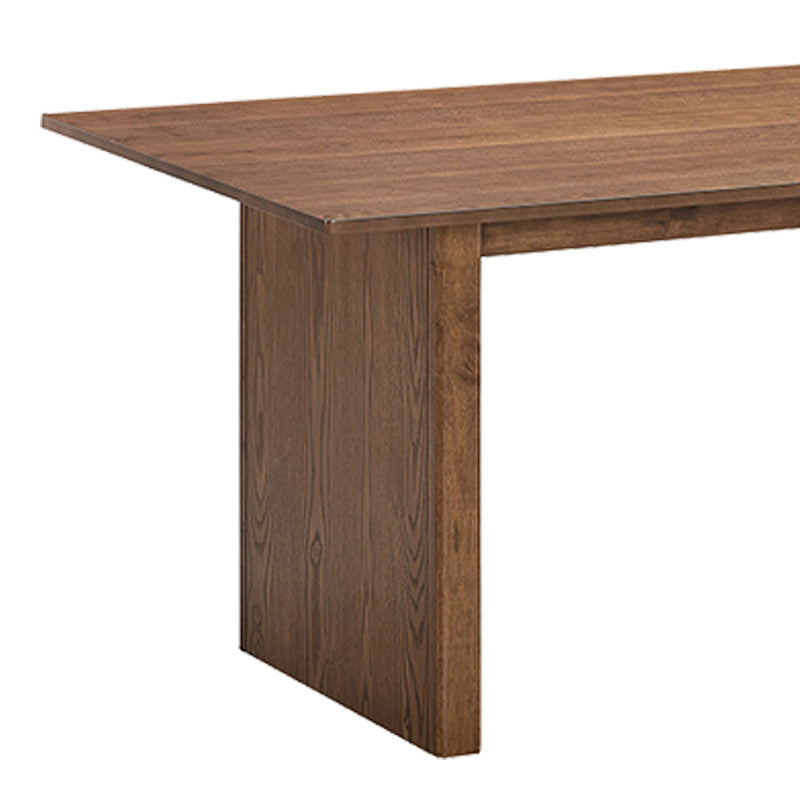 Τραπέζι Eleganza  mdf σε καρυδί απόχρωση 180x99x75.8εκ - Pakobazaar