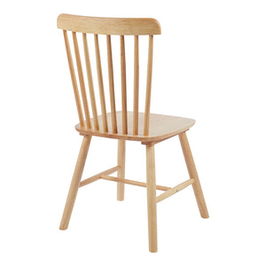 Καρέκλα Bristol  rubberwood σε φυσική απόχρωση 45x51x86εκ