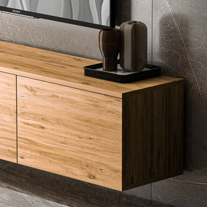 Έπιπλο Τηλεόρασης Sarakiniko Ατλαντικό Πεύκο 160x32x35 εκ. Μελαμίνης