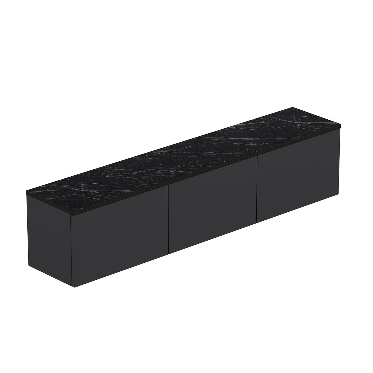 Έπιπλο Τηλεόρασης Sarakiniko Με Ράφια Ανθρακί 160x32x35 εκ. Μελαμίνης