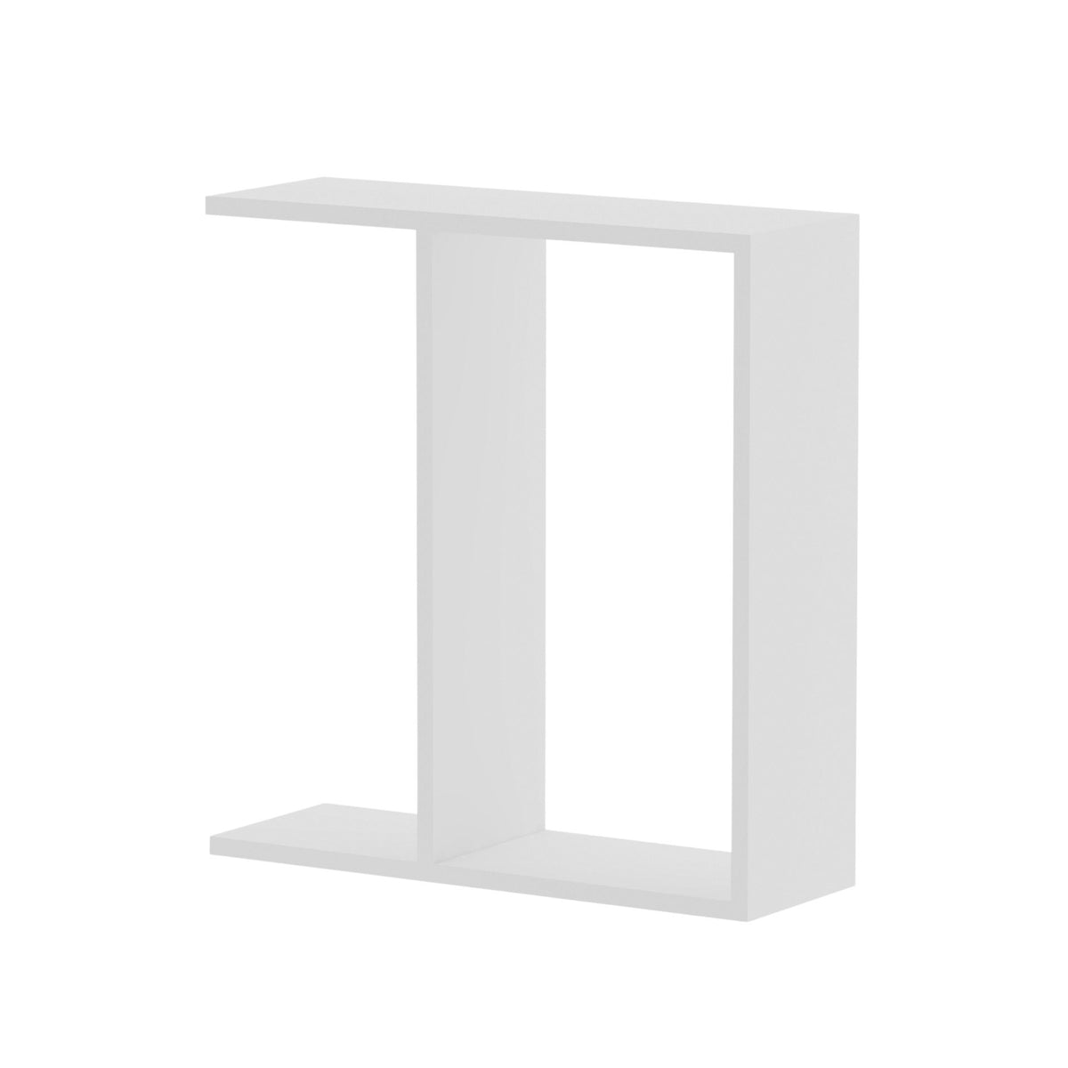 Βοηθητικό Τραπεζάκι Keros Λευκό 60x60x60 εκ. Μελαμίνης - Pakobazaar