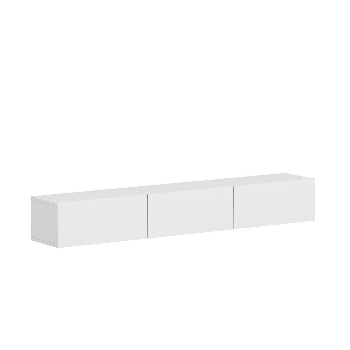 Έπιπλο Τηλεόρασης Narkissos Λευκό 180x31.4x26 εκ. Μελαμίνης