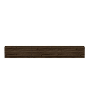 Έπιπλο Τηλεόρασης Narkissos Καρυδί 180x31.4x26 εκ. Μελαμίνης - Pakobazaar