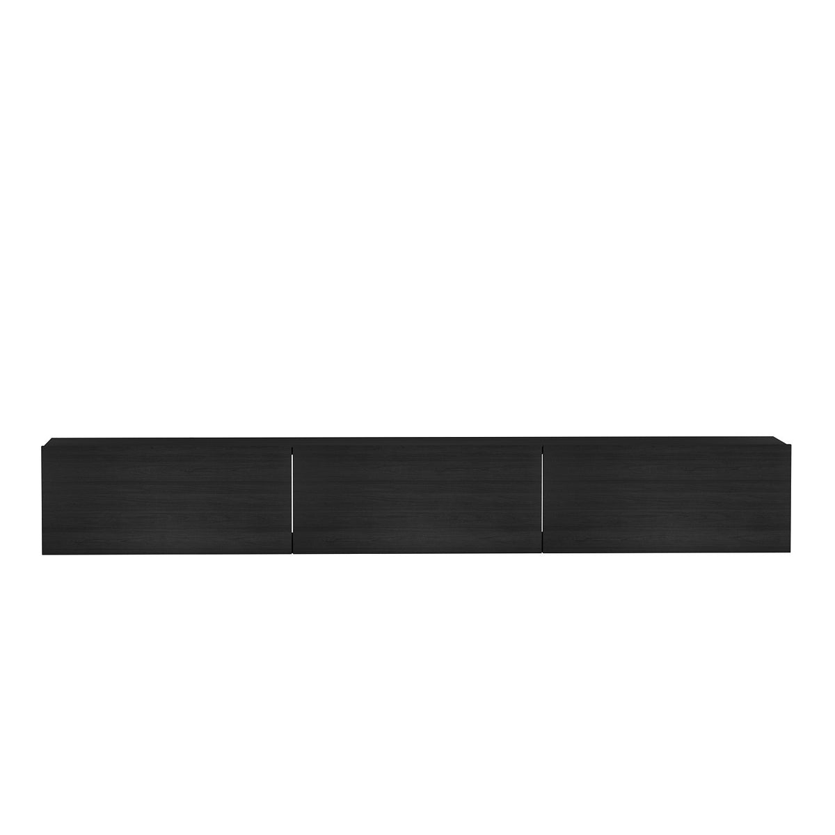 Έπιπλο Τηλεόρασης Narkissos Μαύρο 180x31.4x26 εκ. Μελαμίνης