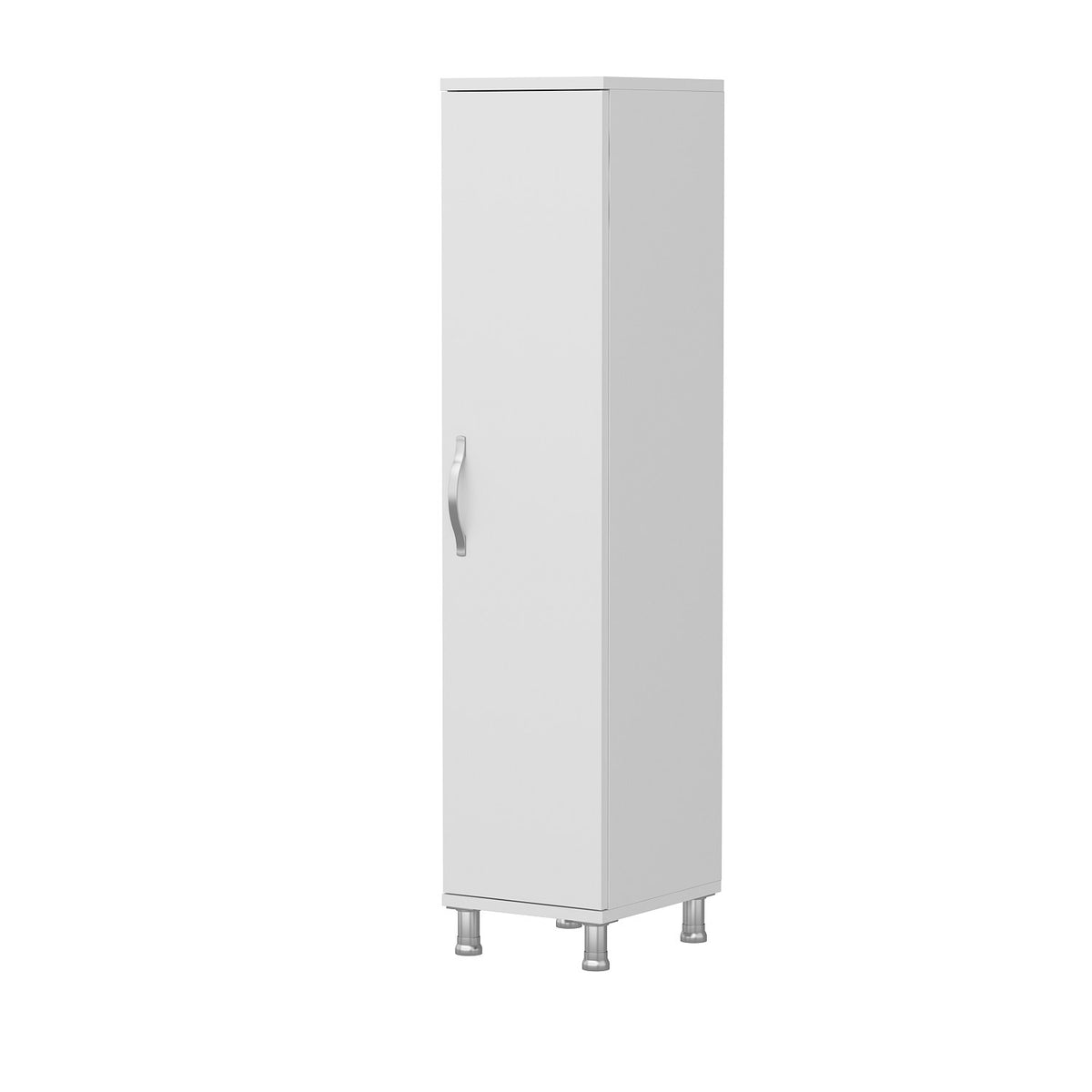 Στήλη Αποθήκευσης Kimolos Λευκό 29x34x130 εκ. Μελαμίνης