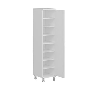 Στήλη Αποθήκευσης Kimolos Λευκό 29x34x130 εκ. Μελαμίνης