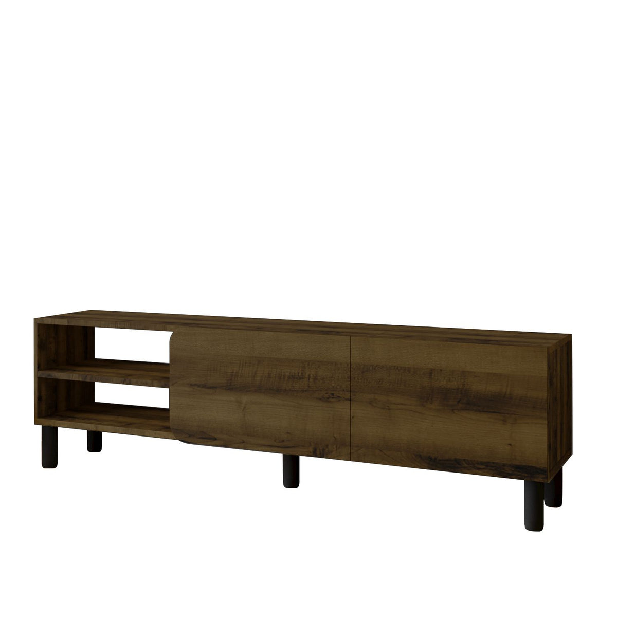 Έπιπλο Τηλεόρασης Stylida Αντικέ Καρυδί 150x31.4x48.2 εκ. Μελαμίνης