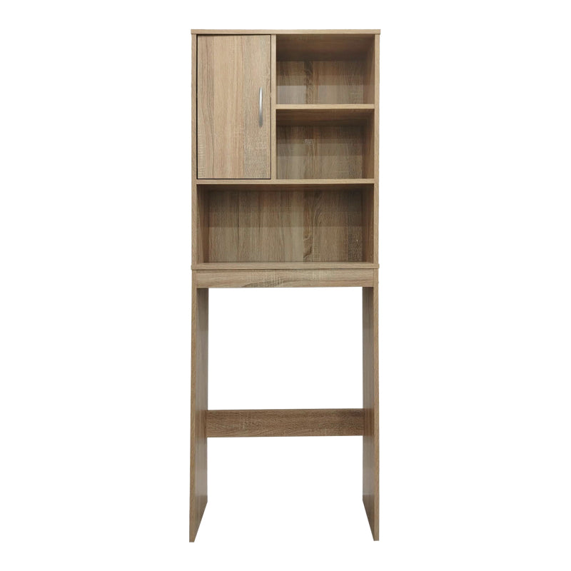 Έπιπλο μπάνιου Tazien  σε sonoma απόχρωση 60x24x168.5εκ - Pakobazaar
