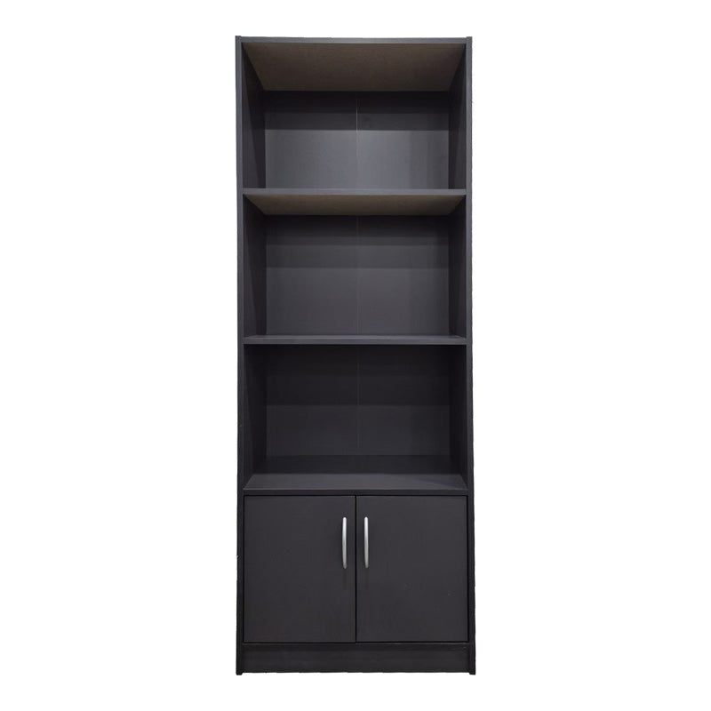 Βιβλιοθήκη Tekaro  σε ανθρακί απόχρωση 60x29x166εκ - Pakobazaar
