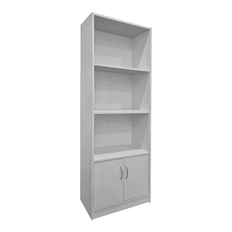 Βιβλιοθήκη Tekaro  σε λευκή απόχρωση 60x29x166εκ - Pakobazaar