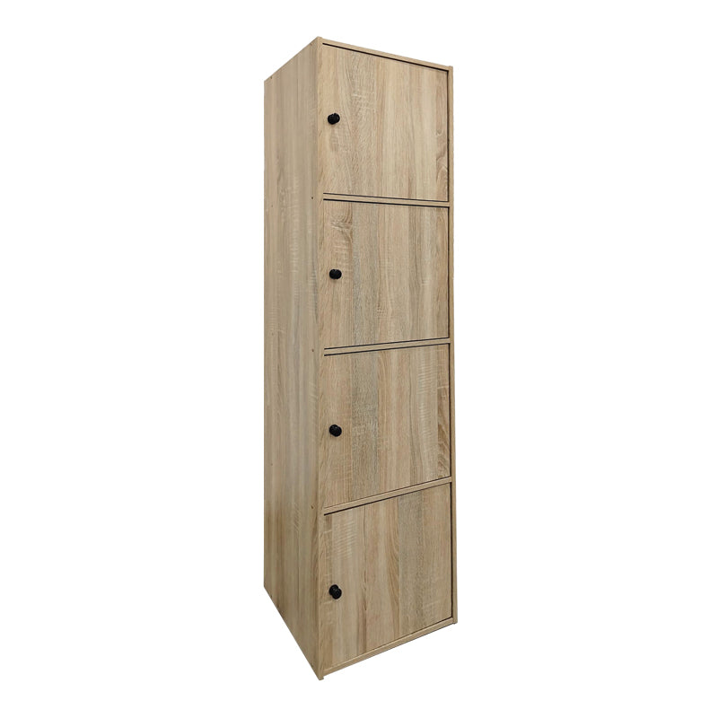 Ντουλάπι-στήλη Gabino  σε sonoma απόχρωση 40x39x158εκ - Pakobazaar