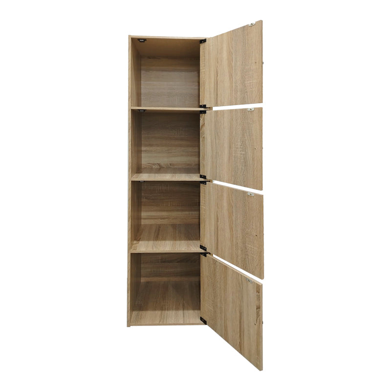 Ντουλάπι-στήλη Gabino  σε sonoma απόχρωση 40x39x158εκ - Pakobazaar