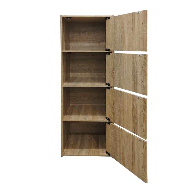 Ντουλάπι-στήλη Soline  σε sonoma απόχρωση 40x34.5x120εκ - Pakobazaar