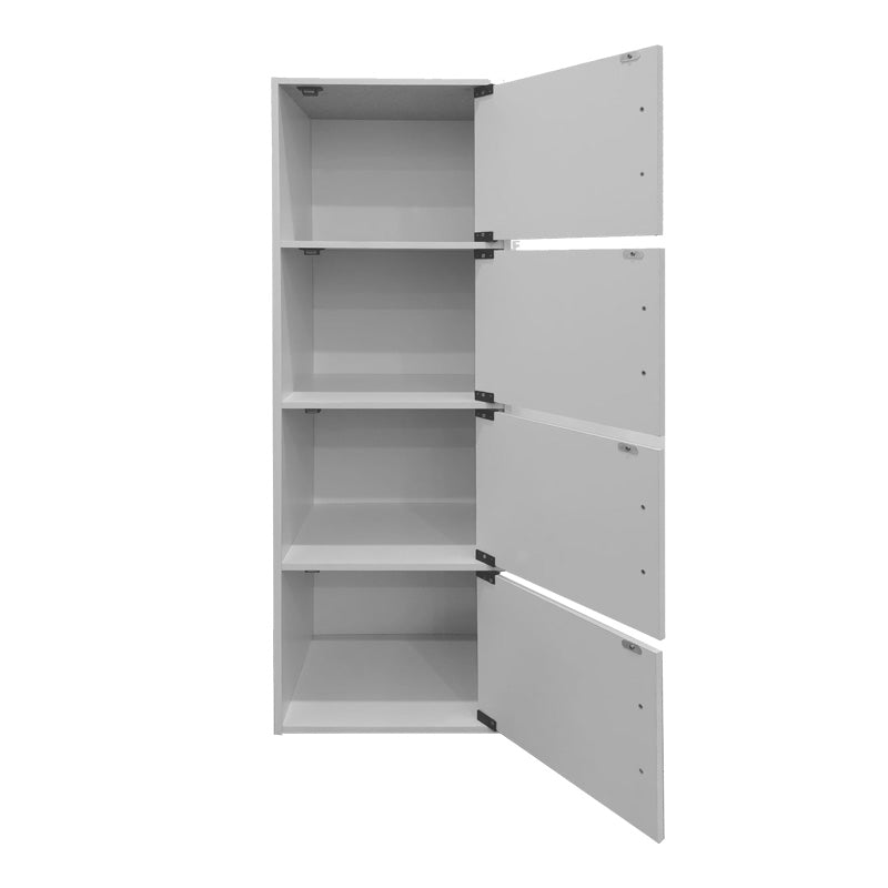Ντουλάπι-στήλη Soline I  σε λευκή απόχρωση 40x34.5x120εκ - Pakobazaar