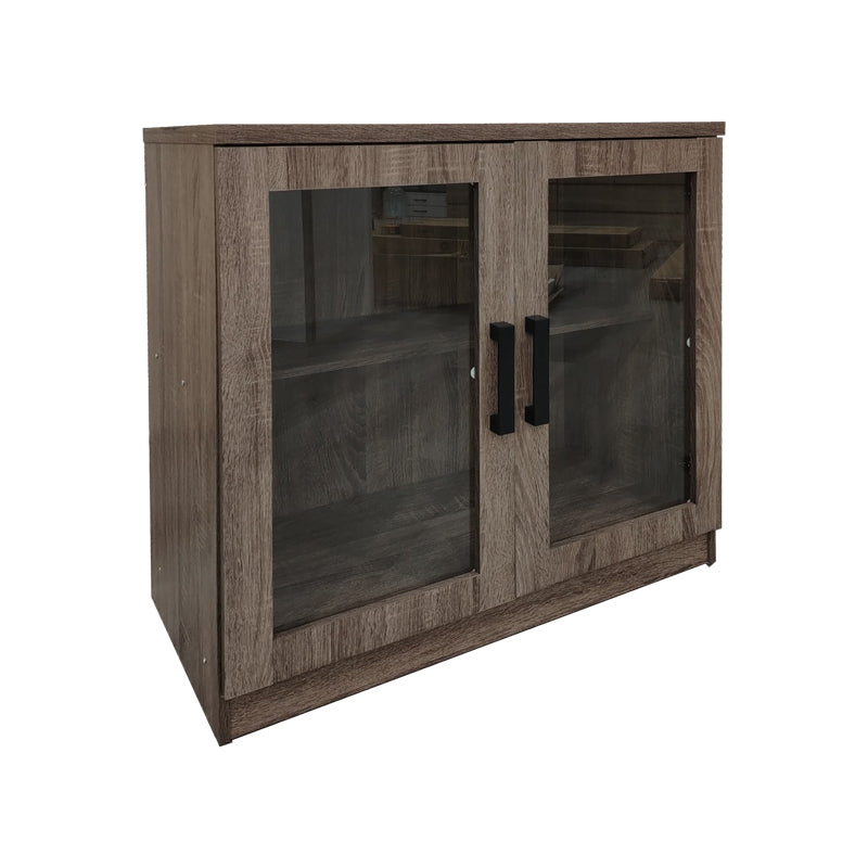 Παπουτσοθήκη-ντουλάπι Sapato  σε oak απόχρωση 80x40x80εκ - Pakobazaar