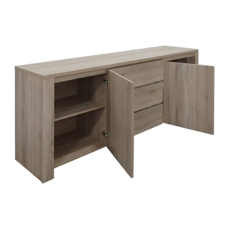 Μπουφές Kalya  σε sonoma απόχρωση 220x49x89.5εκ - Pakobazaar