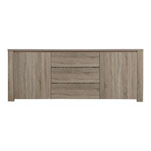 Μπουφές Kalya  σε sonoma απόχρωση 220x49x89.5εκ - Pakobazaar