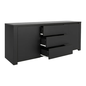 Μπουφές Kalya  σε ανθρακί απόχρωση 220x49x89.5εκ - Pakobazaar